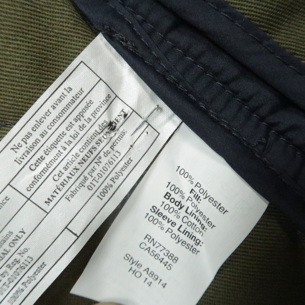 J Crew Jacket Mens Medium Blue Full Zip Snap Quilted Chore Barn Lined Insulated - Picture 5 of 9